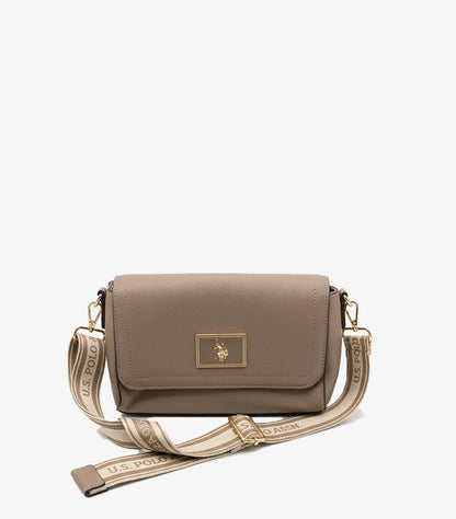 U.S. POLO ASSN. WOMEN’S SIGNATURE WEB-STRAP CROSSBODY BAG