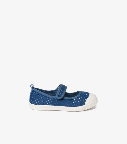 M&S KIDS POLKA DOT MARY JANE SHOES