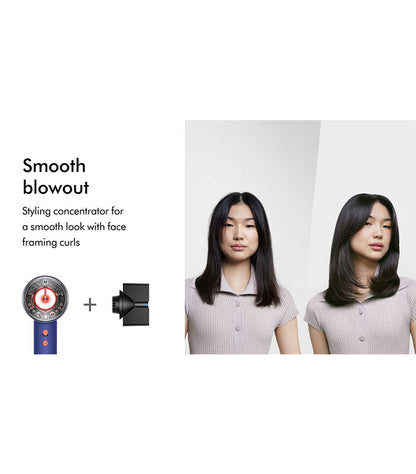 DYSON SUPERSONIC NURAL™ HAIR DRYER IN VINCA BLUE PATINA AND TOPAZ