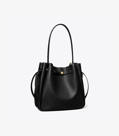 TORY BURCH LARGE ROMY SUEDE BUCKET BAG