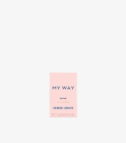 Giorgio Armani My Way Nectar Eau de Parfum miniature 7ml pink product box