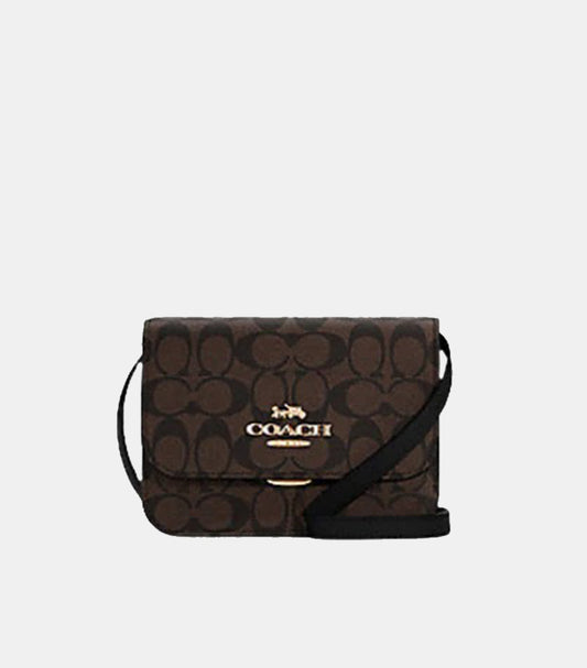 COACH MINI BRYNN CROSSBODY IN SIGNATURE CANVAS