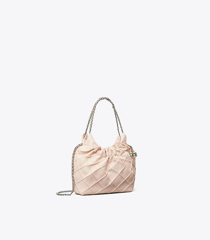 TORY BURCH MINI FLEMING SOFT HOBO BAG