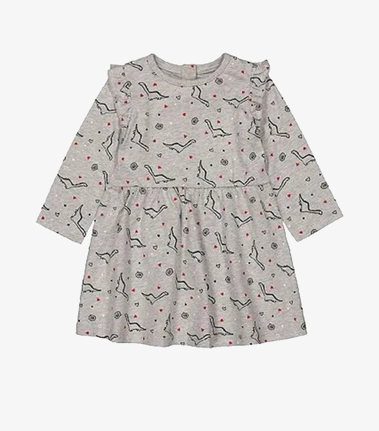 MOTHERCARE DINOSAUR JERSEY DRESS