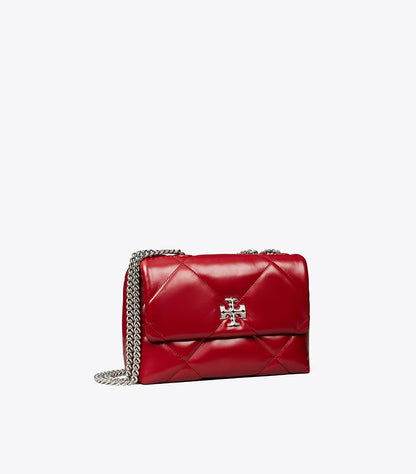 TORY BURCH SMALL KIRA DIAMOND QUILT SHOULDER BAG