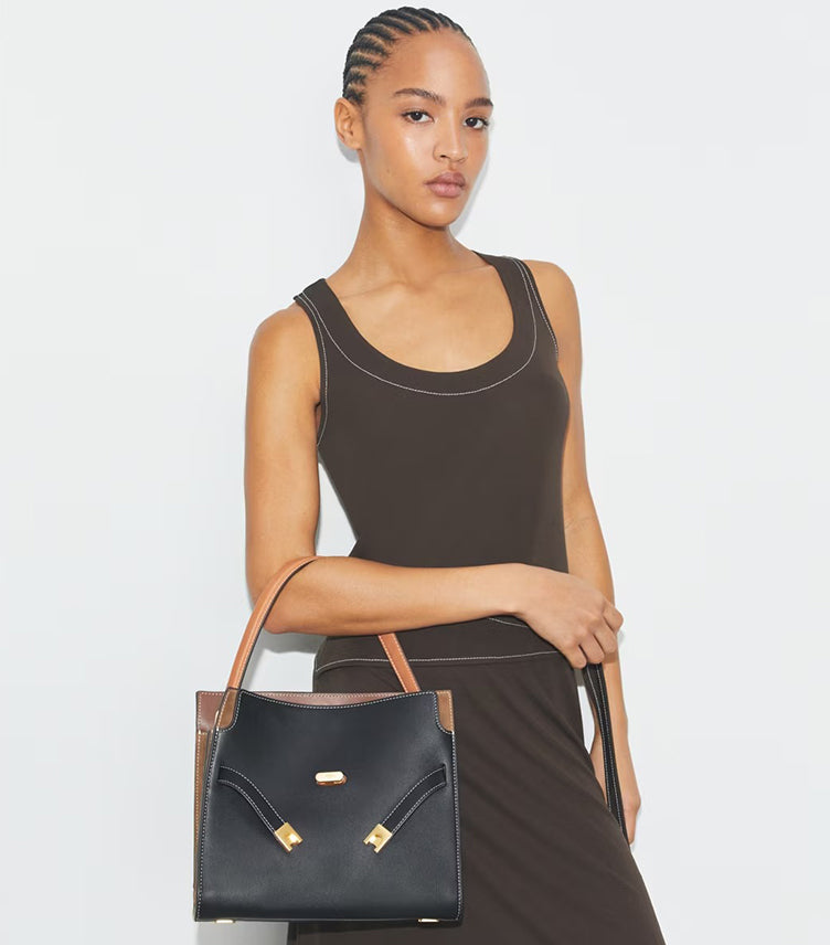 TORY BURCH SMALL LEE RADZIWILL DOUBLE BAG