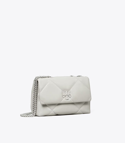 TORY BURCH SMALL KIRA DIAMOND QUILT SHOULDER BAG