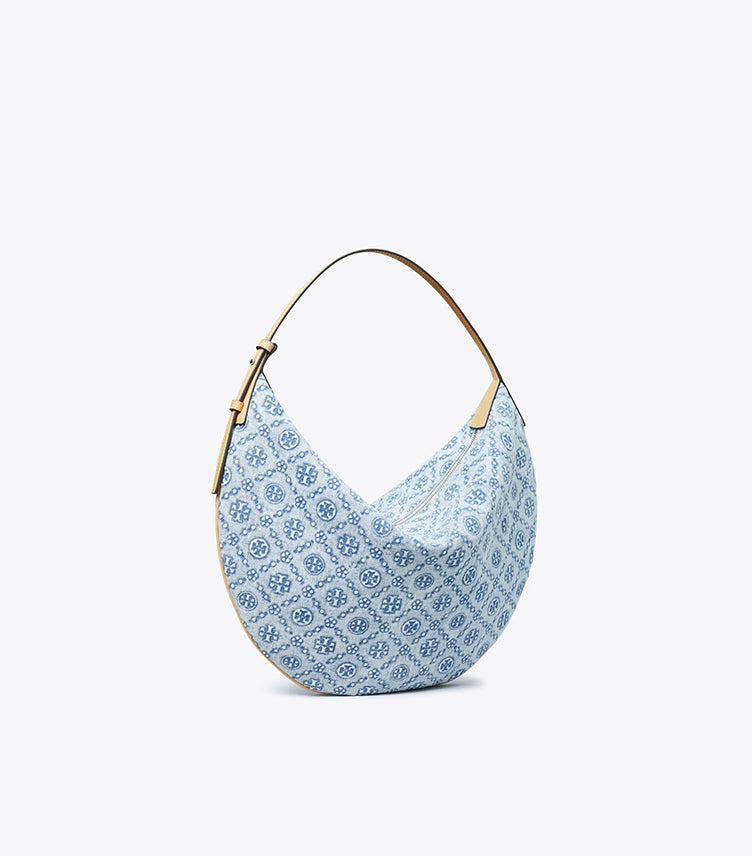 TORY BURCH PATENT BALLOON BAG