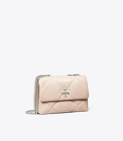 TORY BURCH SMALL KIRA DIAMOND QUILT SHOULDER BAG