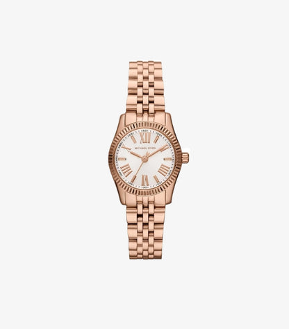 MICHAEL KORS WHITE DIAL STAINLESS STEEL BAND WATCH MK3230