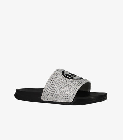 MICHAEL KORS JETT CHARM CRYSTAL SLIDES