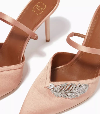 MALONE SOULIERS FARA 85MM MULE HEEL SSANDALS