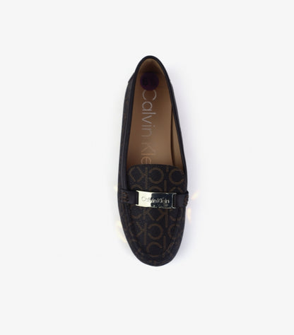 CALVIN KLEIN WOMENS LAYNE LOAFER FLAT