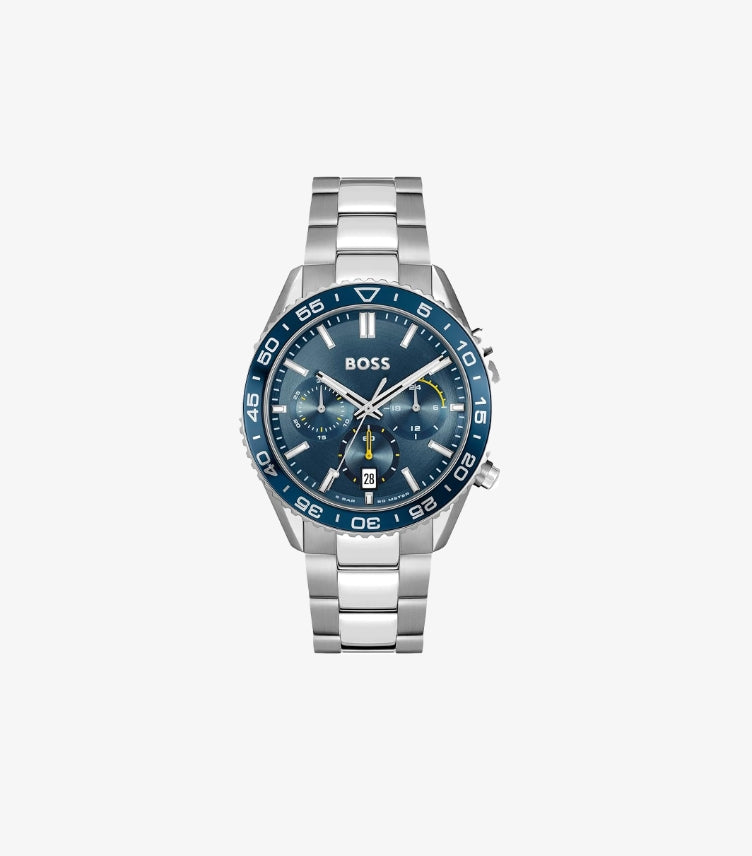 HUGO BOSS QUARTZ CHRONOGRAPH MULTI DIAL WATCH 1514143