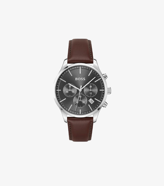 HUGO BOSS MEN'S PREMIUM FASHION QUARTZ CHRONOGRAPH WATCH 1514155
