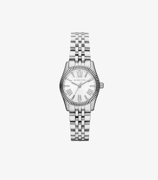 MICHAEL KORS QUARTZ STAINLESS STEEL WHITE DIAL WATCH MK3228