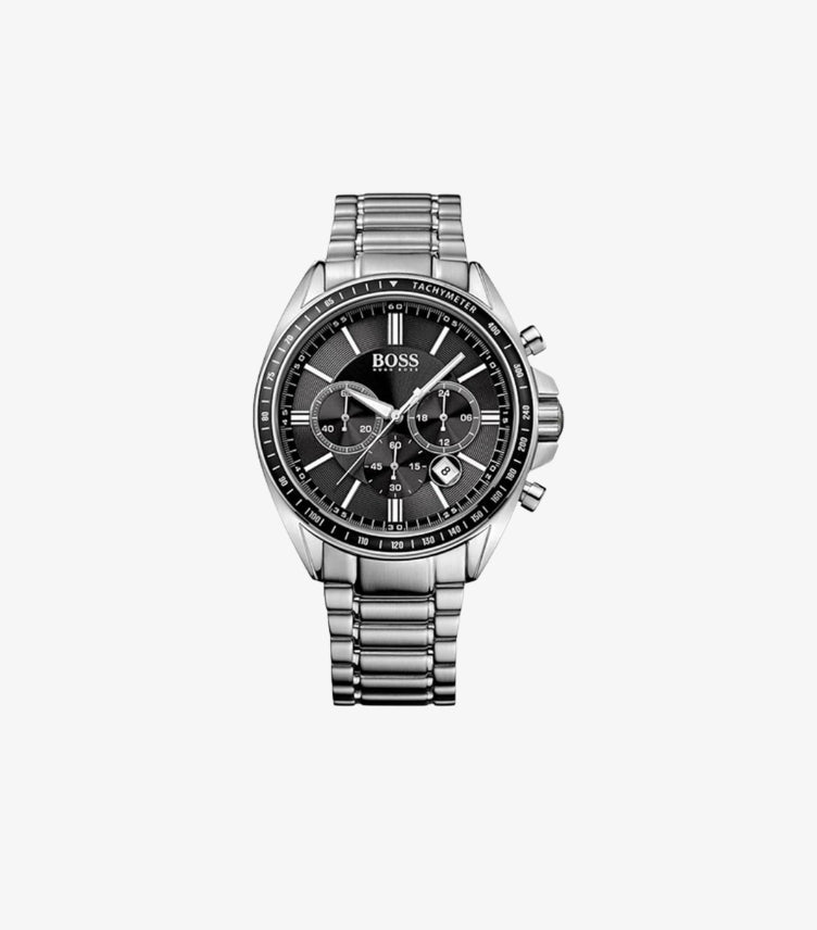 HUGO BOSS CHRONOGRAPH QUARTZ STAINLESS STEEL WATCH 1513080