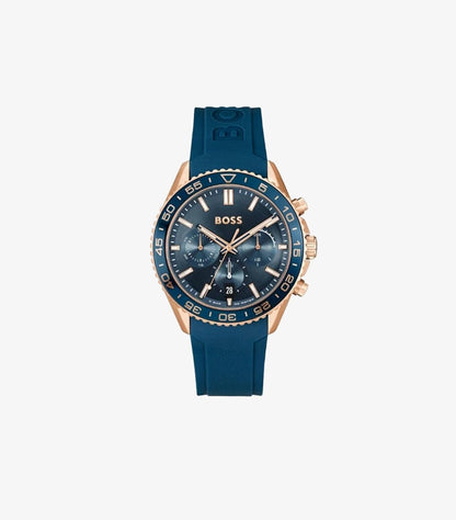 HUGO BOSS ANALOG BLUE DIAL MEN'S WATCH 1514169