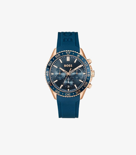 HUGO BOSS ANALOG BLUE DIAL MEN'S WATCH 1514169