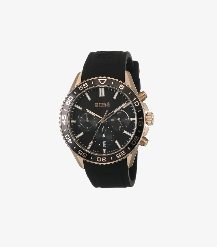 HUGO BOSS ANALOG BLACK DIAL WATCH 1514168