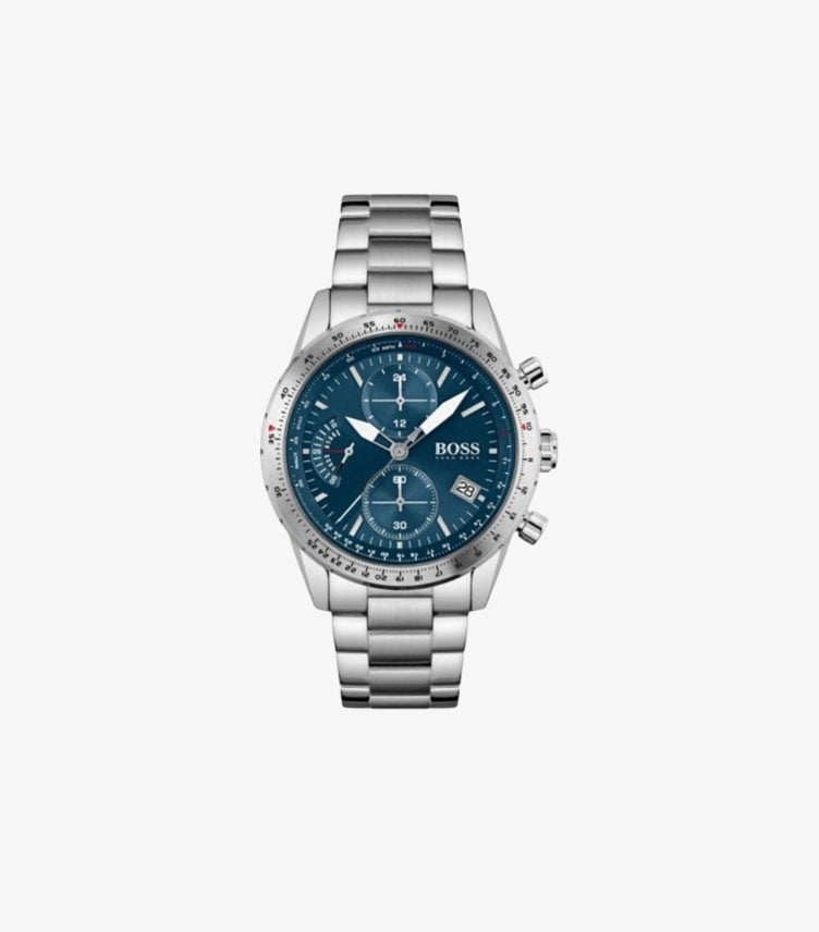 HUGO BOSS PILOT EDITION CHRONOGRAPH QUARTZ WATCH 1513850