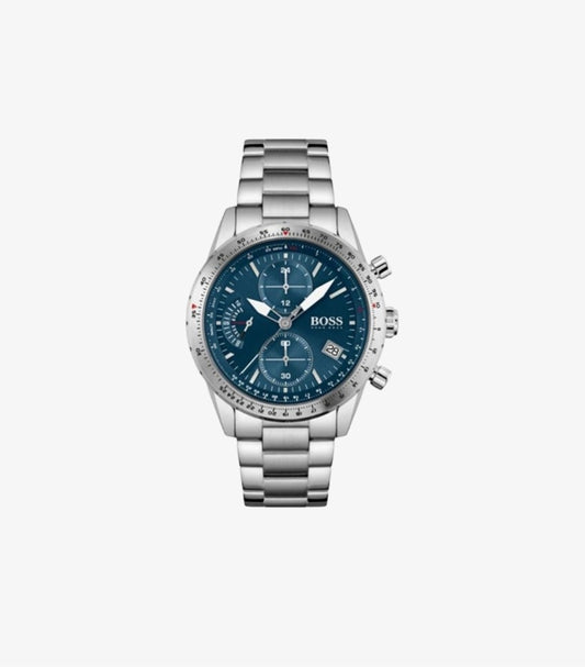 HUGO BOSS PILOT EDITION CHRONOGRAPH QUARTZ WATCH 1513850