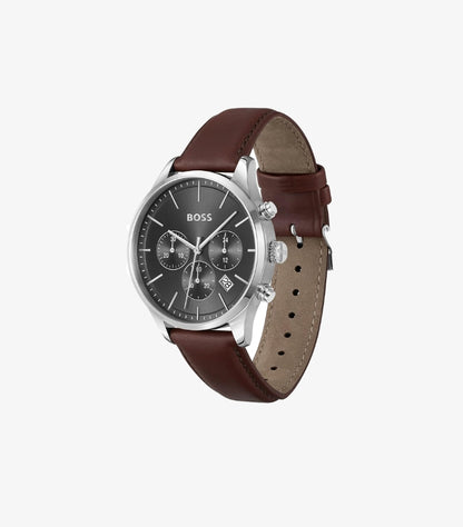 HUGO BOSS MEN'S PREMIUM FASHION QUARTZ CHRONOGRAPH WATCH 1514155