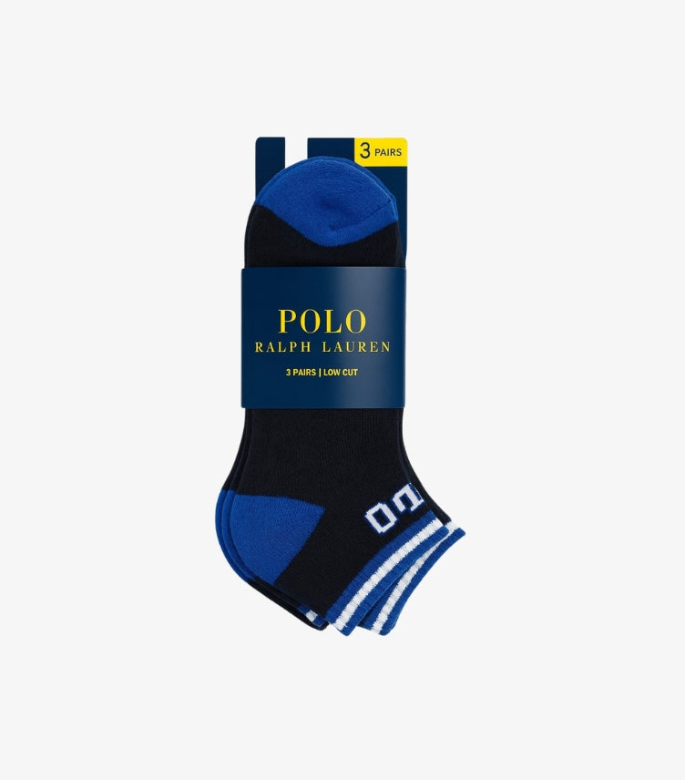 POLO RALPH LAUREN CLASSIC SPORT LOW-CUT SOCK 3-PACK