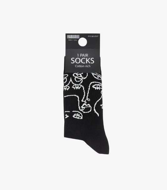 PRIMARK 1-PAIR COTTON SOCKS