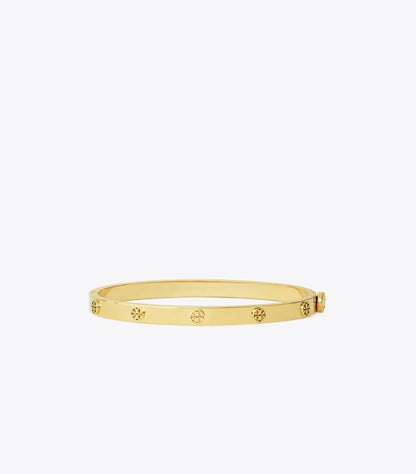 TORY BURCH ICON THIN HINGE BANGLE