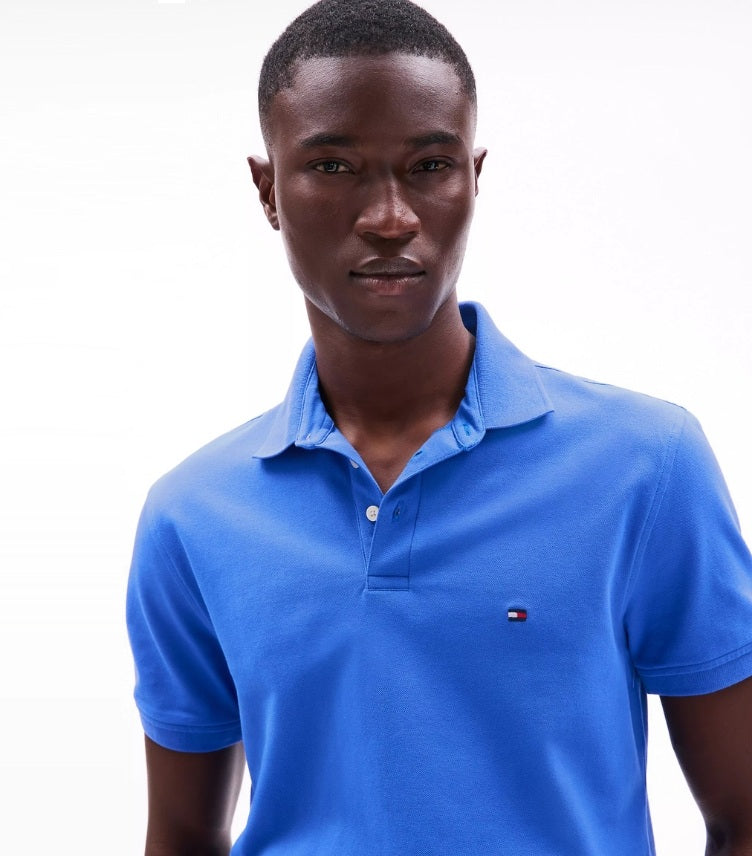 TOMMY HILFIGER SLIM FIT STRETCH PIQUE POLO SHIRT