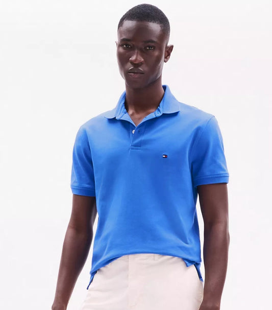TOMMY HILFIGER SLIM FIT STRETCH PIQUE POLO SHIRT