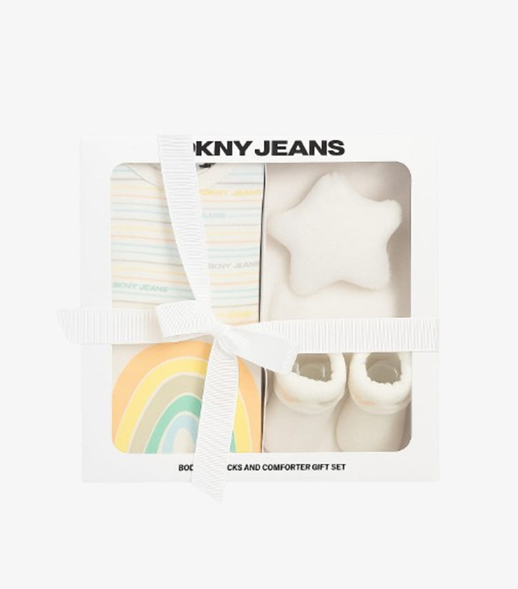 DKNY 04 PIECE BABY GIFT SET