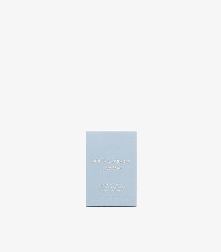 Dolce & Gabbana Light Blue Pour Homme EDT miniature 5ml light blue product box
