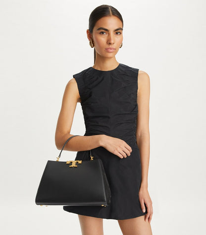 TORY BURCH LARGE ELEANOR SATCHEL BAG