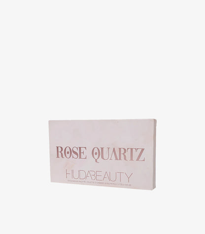 Huda Beauty Rose Quartz Eyeshadow Palette Box Angle View