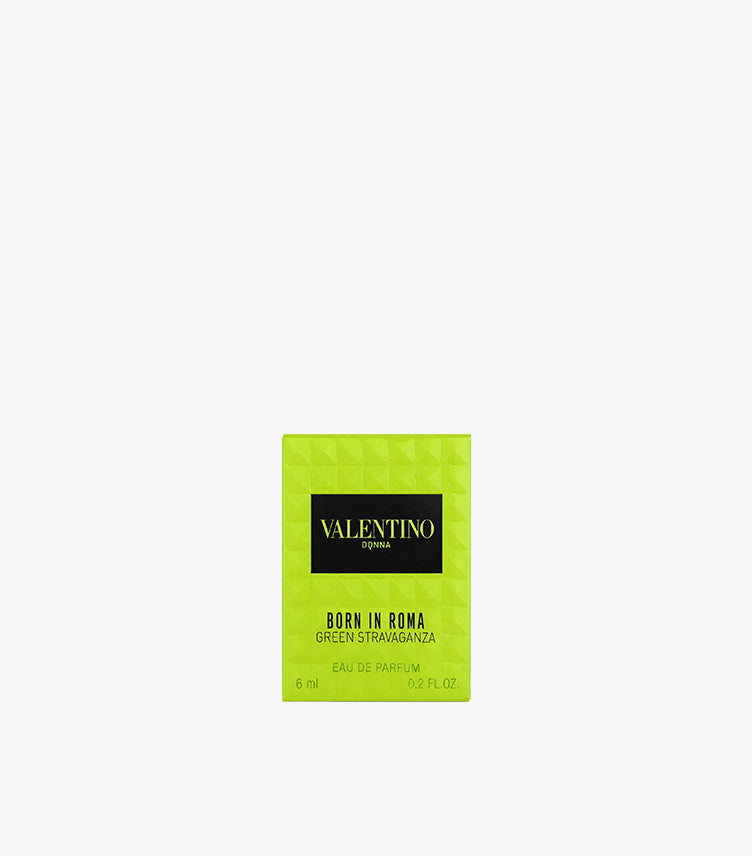 VALENTINO DONNA BORN IN ROMA GREEN STRAVAGANZA EAU DE PARFUM 6ML MINI PERFUME FOR WOMEN