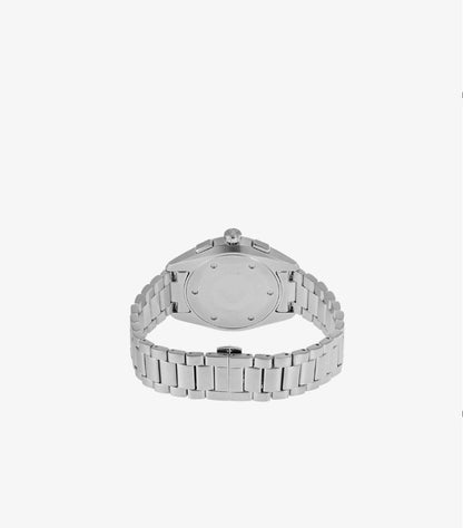 EMPORIO ARMANI QUARTZ SILVER STAINLESS STEEL GREEN DIAL WATCH AR11480