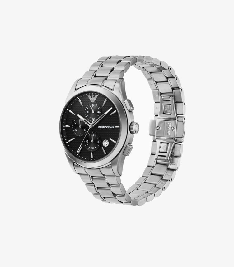 EMPORIO ARMANI CHRONOGRAPH STAINLESS STEEL WATCH AR11602