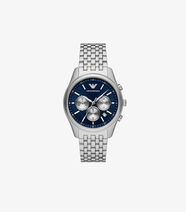 EMPORIO ARMANI CHRONOGRAPH STAINLESS STEEL WATCH AR11582