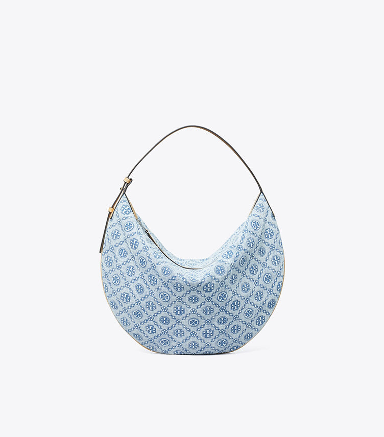 TORY BURCH PATENT BALLOON BAG