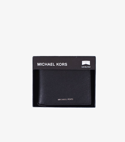 Michael Kors Men’s Black Textured Leather Wallet