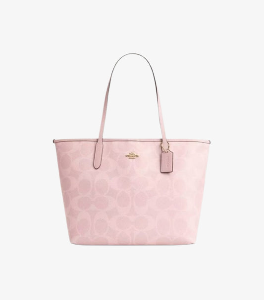COACH TOTE IN SIGNATURE CANVAS