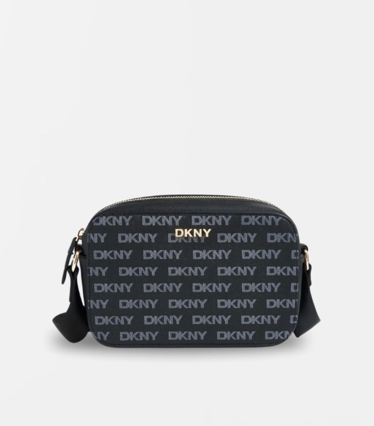 DKNY MONOGRAM MINI CROSSBODY BAG