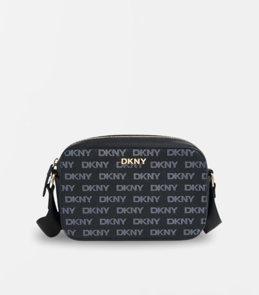 DKNY MONOGRAM MINI CROSSBODY BAG