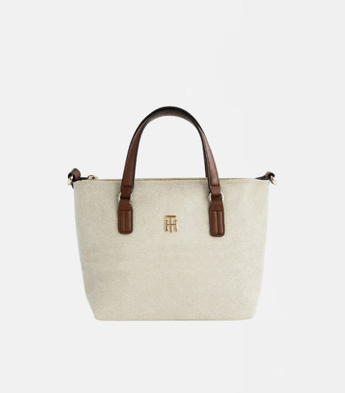 TOMMY HILFIGER CANVAS TOTE BAG