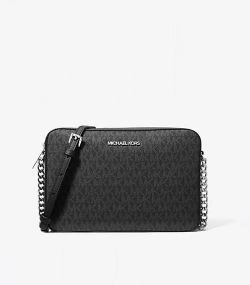 MICHAEL KORS JET SET LARGE LOGO CROSSBODY BAG