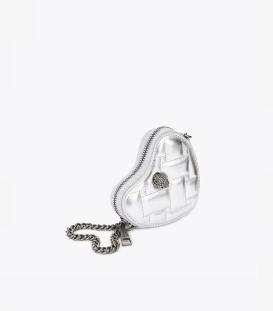 KURT GEIGER LONDON HEART SMALL CROSS BODY BAG