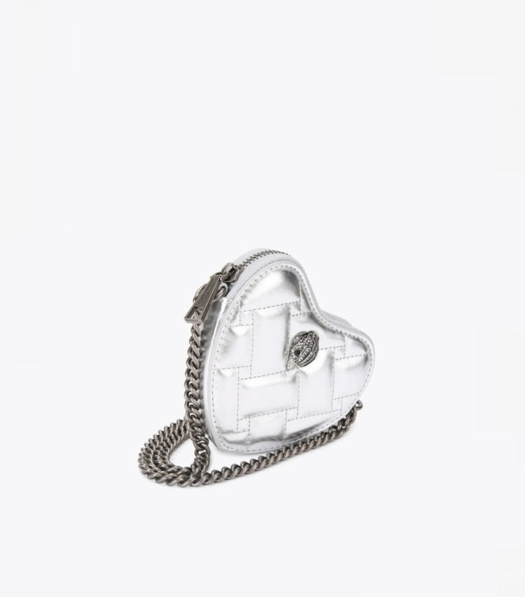 KURT GEIGER LONDON HEART SMALL CROSS BODY BAG