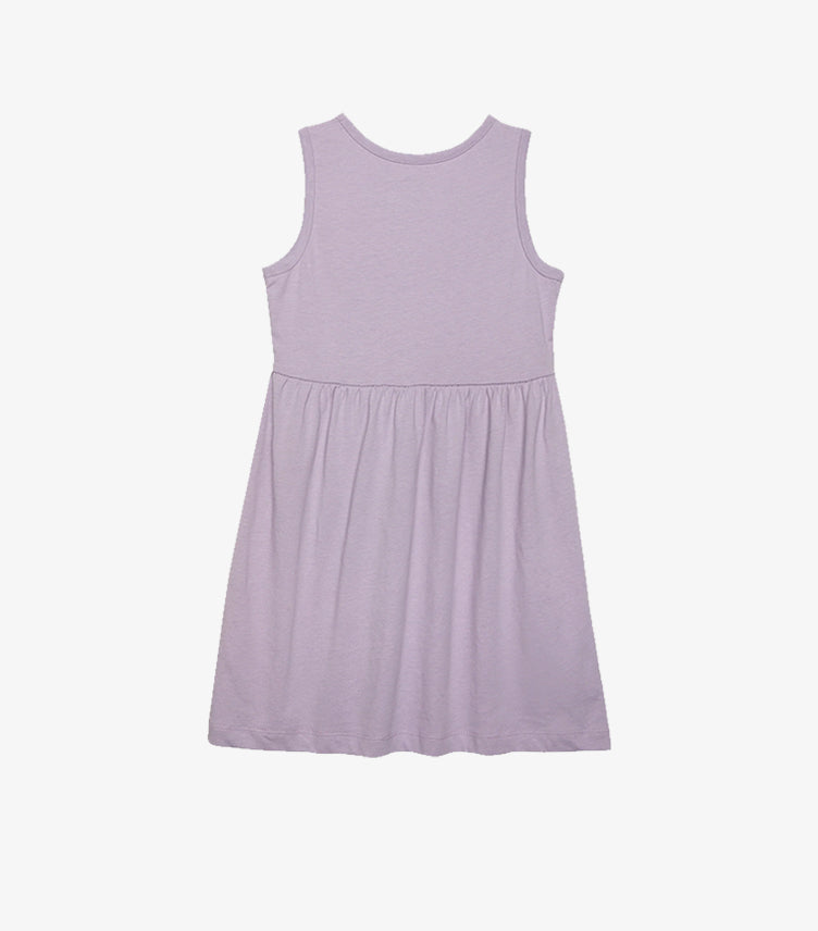F&F GIRLS ROUND NECK SLEEVELESS DRESS